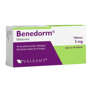 BENEDORM TAB SUB 3 MG C/40